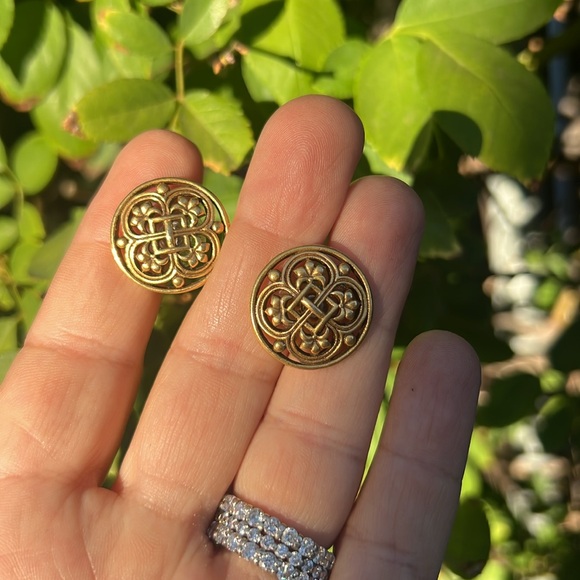 Mma Jewelry - Vintage MMA Museum Modern Art Clip Earrings